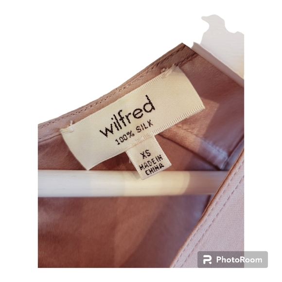 ARITZIA Wilfred Sèvres Silk Blouse - Picture 5 of 11